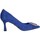 Schuhe Damen Pumps Gold & Gold GP529 Blau