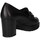 Schuhe Damen Slipper CallagHan 30810 Bummler Frau Schwarz Schwarz