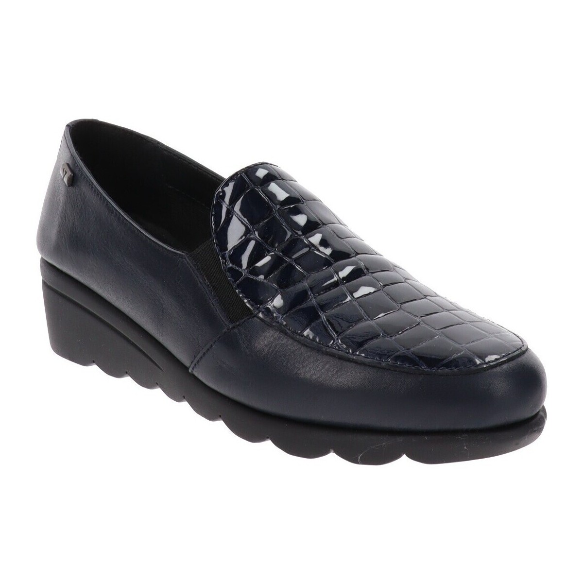 Schuhe Damen Slipper Valleverde VV-VS10301 Blau