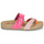 Schuhe Damen Pantoffel YOKONO JERBA Orange / Rosa