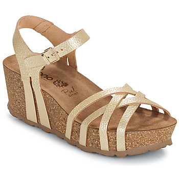 Schuhe Damen Sandalen / Sandaletten YOKONO BARI Gold