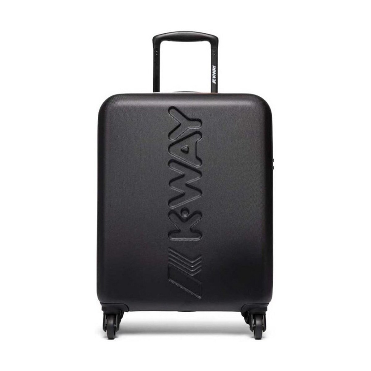 Taschen flexibler Koffer K-Way K11416W Trolley unisex Schwarz
