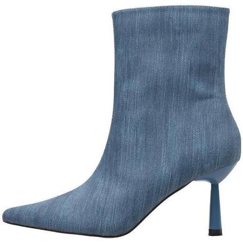 Schuhe Damen Low Boots Krack CHATLER Blau