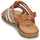 Schuhe Damen Sandalen / Sandaletten Pikolinos FORMENTERA W8Q Cognac / Beige / Gold