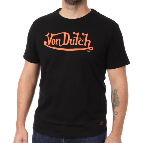 Kleidung Herren T-Shirts & Poloshirts Von Dutch VD/TRC/BRU Schwarz