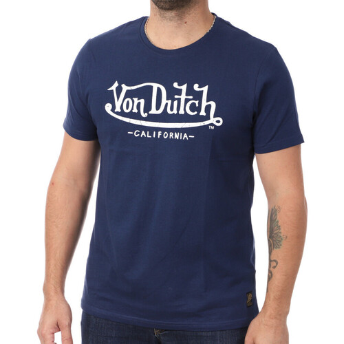 Kleidung Herren T-Shirts & Poloshirts Von Dutch VD/TSC/BEST Blau