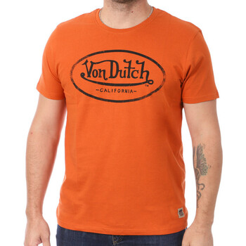 Kleidung Herren T-Shirts & Poloshirts Von Dutch VD/TRC/AARON Orange