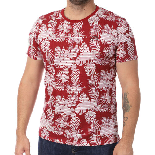 Kleidung Herren T-Shirts & Poloshirts Lee Cooper LEE-011126 Rot