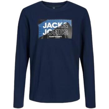 Kleidung Jungen T-Shirts Jack & Jones  Blau