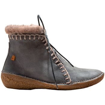 Schuhe Damen Ankle Boots El Naturalista 257321105005 Schwarz