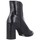 Schuhe Damen Low Boots Wonders Botines Casual con Tacón Mujer de  M-5403 Frick Schwarz