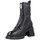 Schuhe Damen Low Boots Wonders Botines Casual Urbanos Mujer de  G-6701 Kid Schwarz