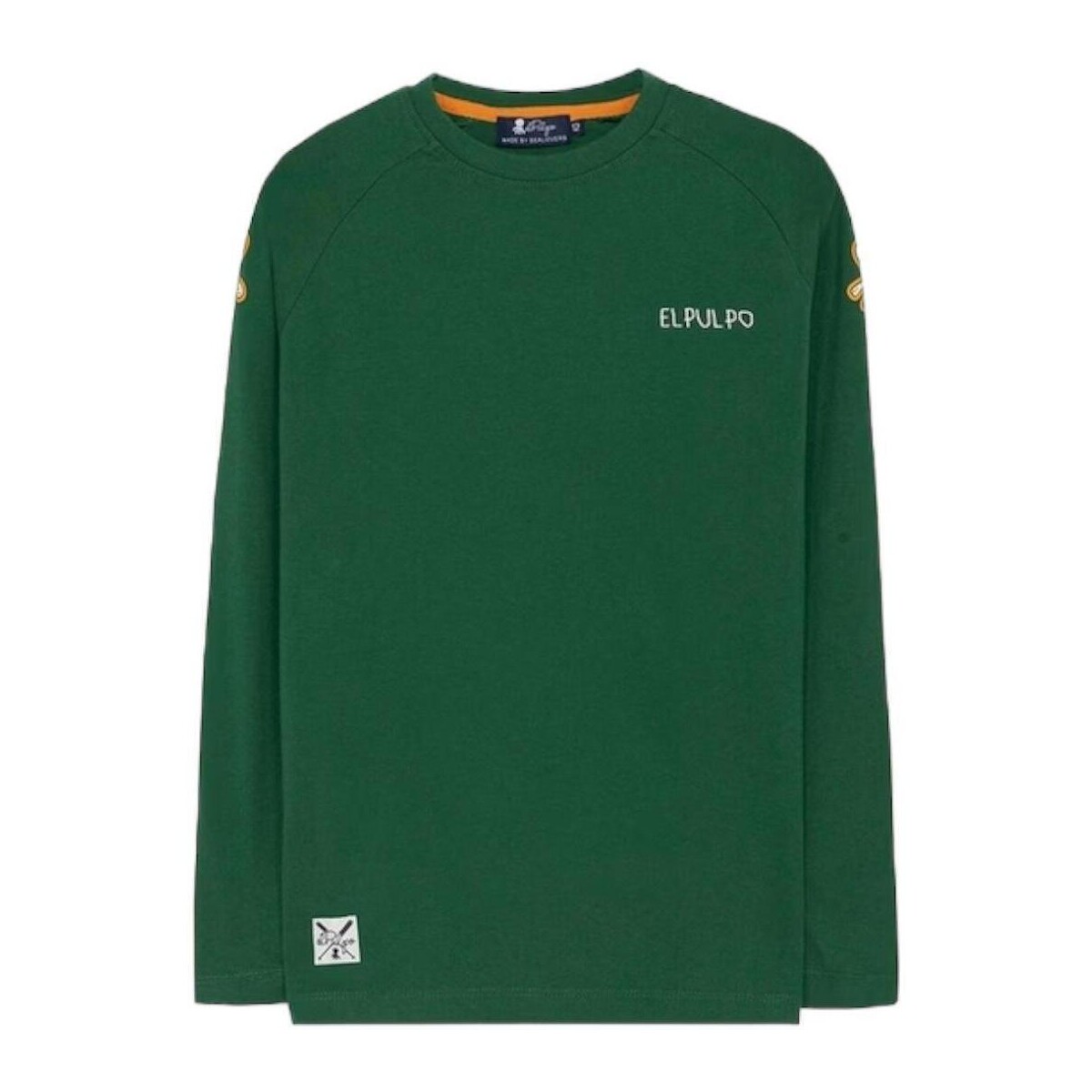 Kleidung Jungen T-Shirts Elpulpo  Grün