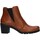 Schuhe Damen Low Boots Enval 4751733 Braun