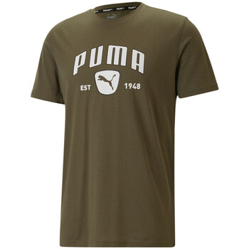 Kleidung Herren T-Shirts & Poloshirts Puma 523236-73 Grün