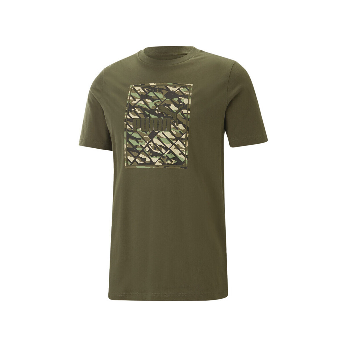 Kleidung Herren T-Shirts & Poloshirts Puma 675179-73 Grün