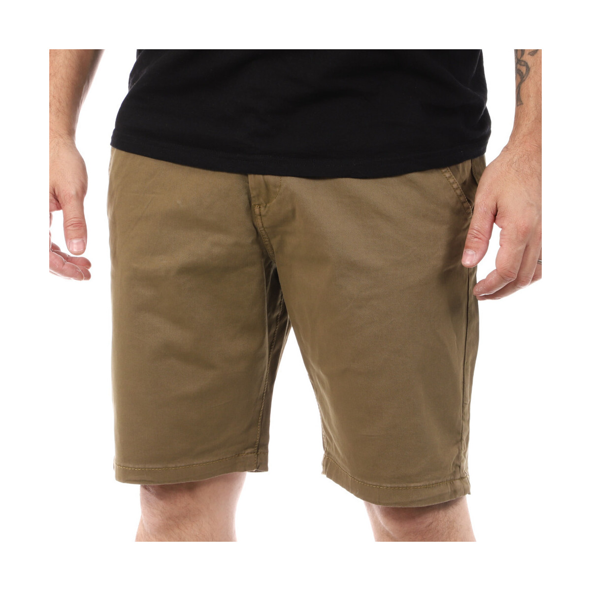 Kleidung Herren Shorts / Bermudas Lee Cooper LEE-008979 Grün