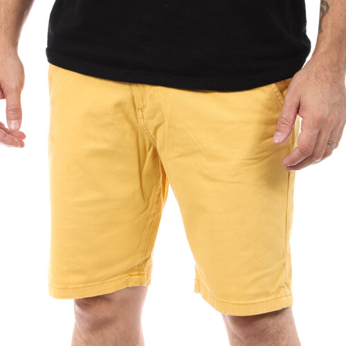 Kleidung Herren Shorts / Bermudas Lee Cooper LEE-008979 Gelb