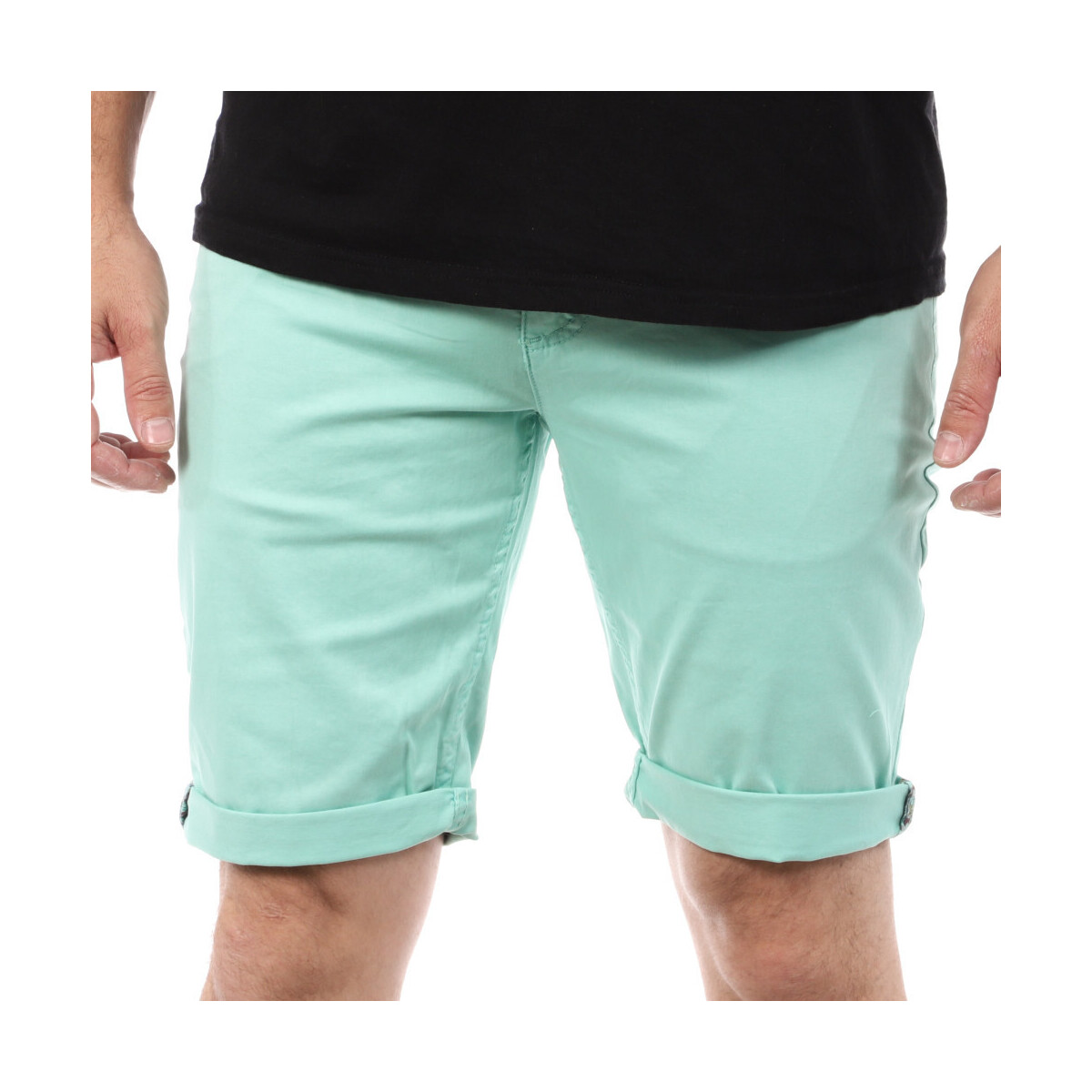 Kleidung Herren Shorts / Bermudas C17 C17EDDY Grün