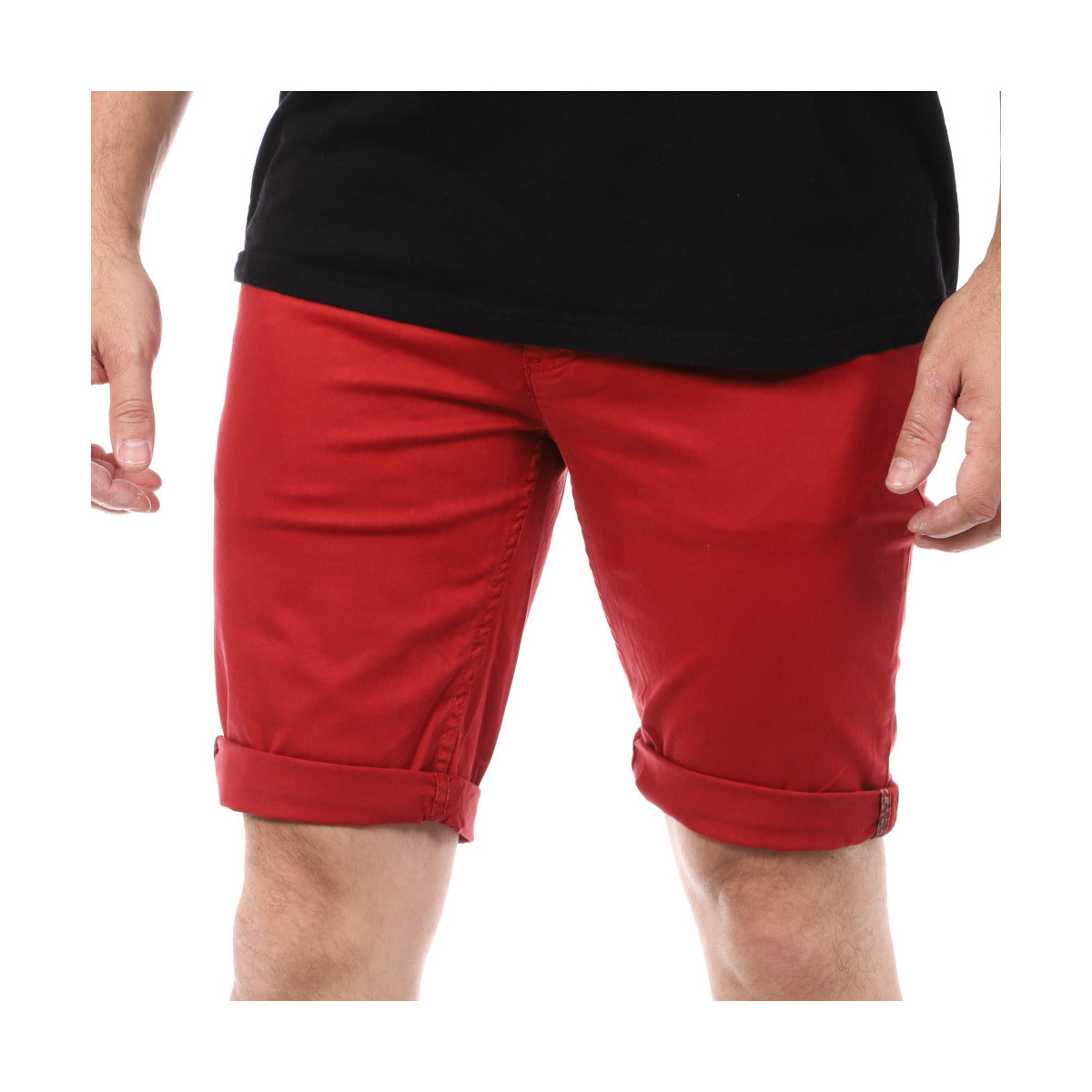 Kleidung Herren Shorts / Bermudas C17 C17EDDY Rot