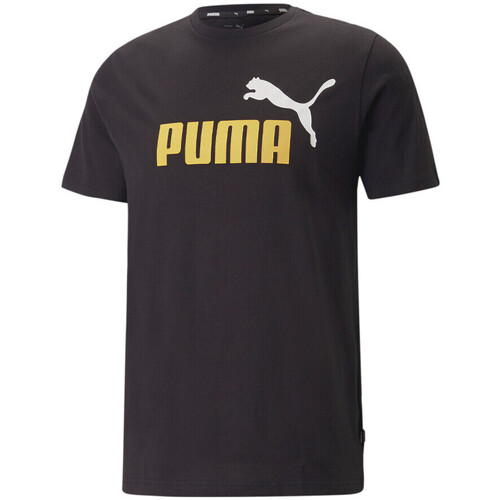 Kleidung Herren T-Shirts & Poloshirts Puma 586759-91 Schwarz