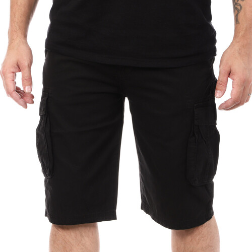 Kleidung Herren Shorts / Bermudas Schott TRSTEELER30 Schwarz
