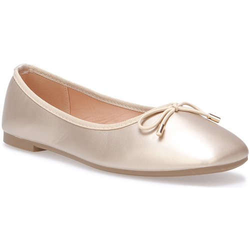 Schuhe Damen Ballerinas La Modeuse 68655_P160066 Gold