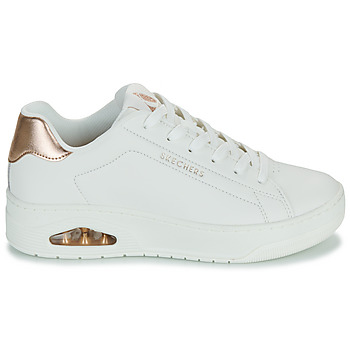 Skechers UNO COURT - COURTED AIR Weiss / Gold
