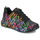 Schuhe Damen Sneaker Low Skechers UNO LITE GOLDCROWN - HEART OF HEARTS Schwarz / Multicolor