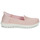 Schuhe Damen Slip on Skechers HANDS FREE SLIP INS - ON-THE-GO FLEX CLOVER Rosa