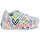 Schuhe Mädchen Sneaker Low Skechers UNO LITE - GOLDCROWN SPREAD THE LOVE Weiss / Multicolor