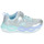 Schuhe Mädchen Sneaker Low Skechers LIGHTS: TWISTY GLOW Silbern / Blau / Violett