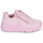 Schuhe Mädchen Sneaker Low Skechers UNO LITE - EASY ZIP Rosa