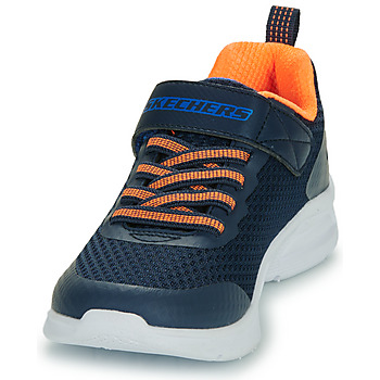 Skechers MICROSPEC MAX - CLASSIC Blau / Orange