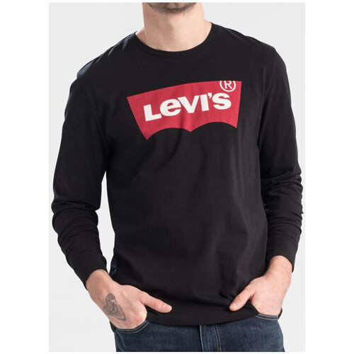 Kleidung Herren T-Shirts & Poloshirts Levi's -LS GRAPHIC 36015 Schwarz