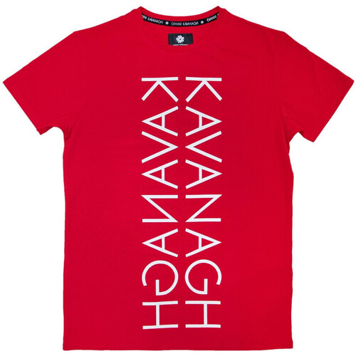 Kleidung Herren T-Shirts & Poloshirts Gianni Kavanagh -MIRROR PRINT GKG002096 Rot