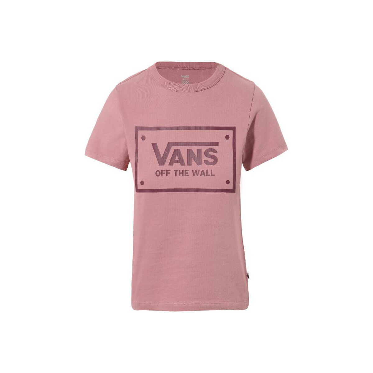 Kleidung Damen T-Shirts & Poloshirts Vans -BOOM BOOM VN0A47W6 Rosa
