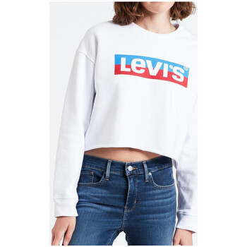 Kleidung Damen Sweatshirts Levi's -GRAPHIC RAW 56340 Weiss