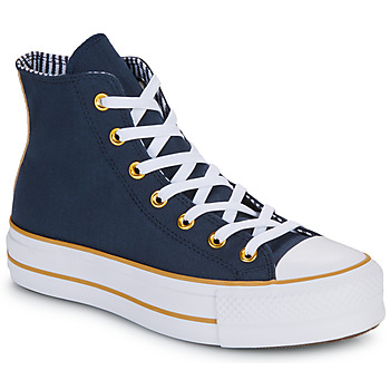 Schuhe Damen Sneaker High Converse CHUCK TAYLOR ALL STAR LIFT Blau