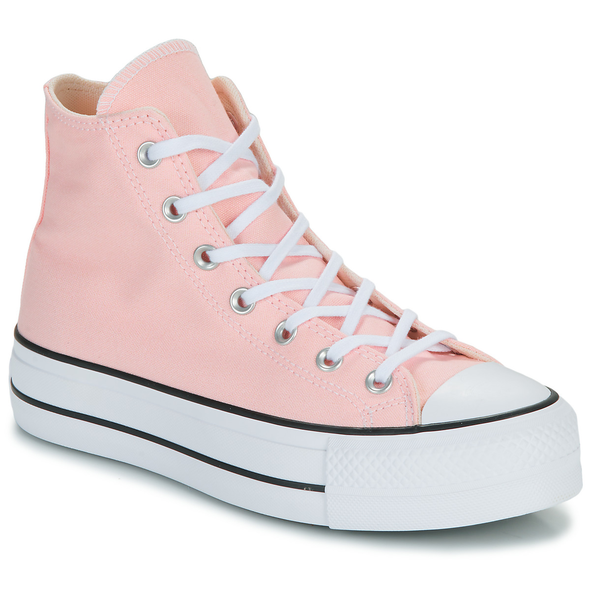 Schuhe Damen Sneaker High Converse CHUCK TAYLOR ALL STAR LIFT Rosa