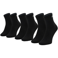 Unterwäsche Sportstrümpfe Skechers 3PPK Unisex Mesh Ventilation Quarter Socks Schwarz