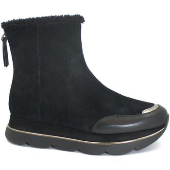Schuhe Damen Low Boots Café Noir CAF-RRR-DB6850-N001 Schwarz
