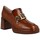 Schuhe Damen Derby-Schuhe & Richelieu Hispanitas Zapatos Mocasín Casual Mujer de  HI233022 Tokio Braun