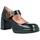 Schuhe Damen Derby-Schuhe & Richelieu Hispanitas Zapatos Merceditas con Tacón Mujer de  HI233001 Tokio Grün