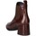 Schuhe Damen Low Boots CallagHan 32803 Tronchetto Frau T Moro Braun