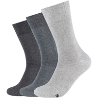 Unterwäsche Herren Sportstrümpfe Skechers 3pk Men's Basic Socks Grau