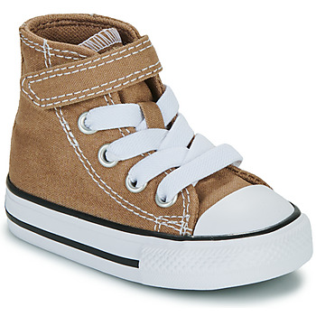 Schuhe Kinder Sneaker High Converse CHUCK TAYLOR ALL STAR 1V Braun