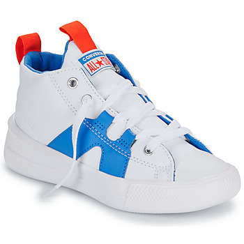 Schuhe Kinder Sneaker High Converse CHUCK TAYLOR ALL STAR ULTRA Weiss / Blau