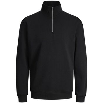 Kleidung Herren Sweatshirts Jack & Jones 12250747 JJEBRADLEY-BLACK Schwarz