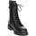 Schuhe Damen Boots Mode 902 Schwarz